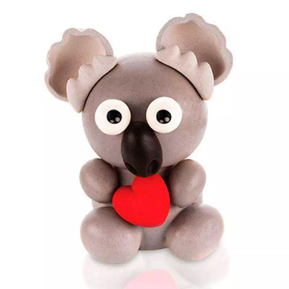 Форма для шоколада поликарбонатная Коала Silikomart KIT KOALA - Фото 1
