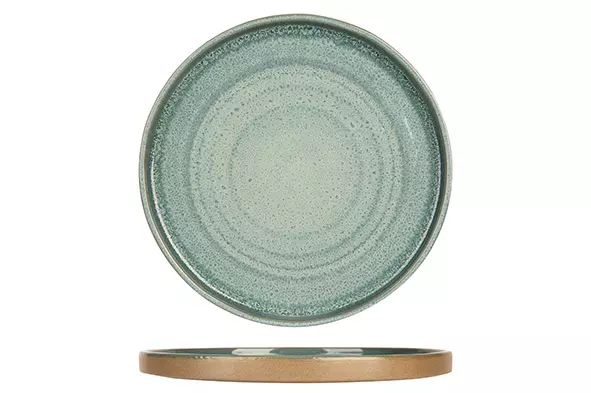 Тарілка мілка Cosy&Trendy Basalt 26 см ocean green 3945027