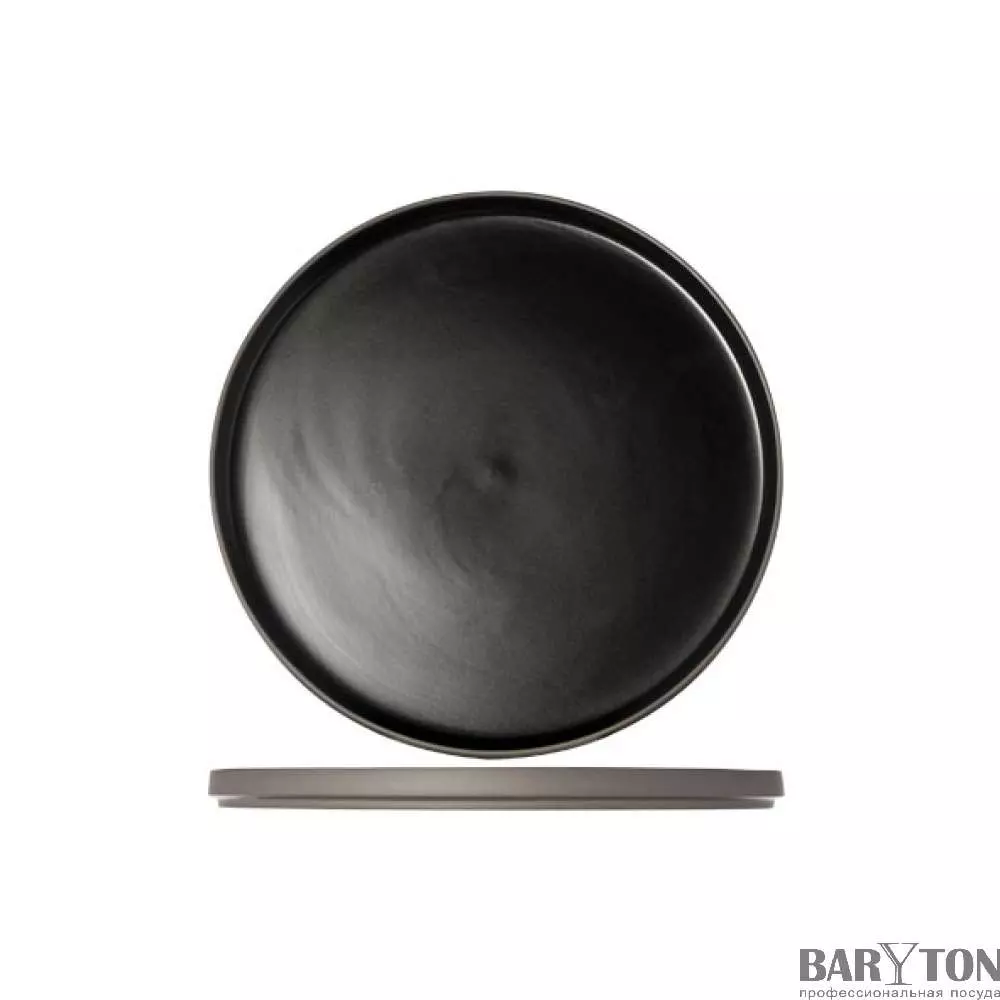 Тарелка десертная Cosy&Trendy 1350 22 см черная 1350022 - Фото 2