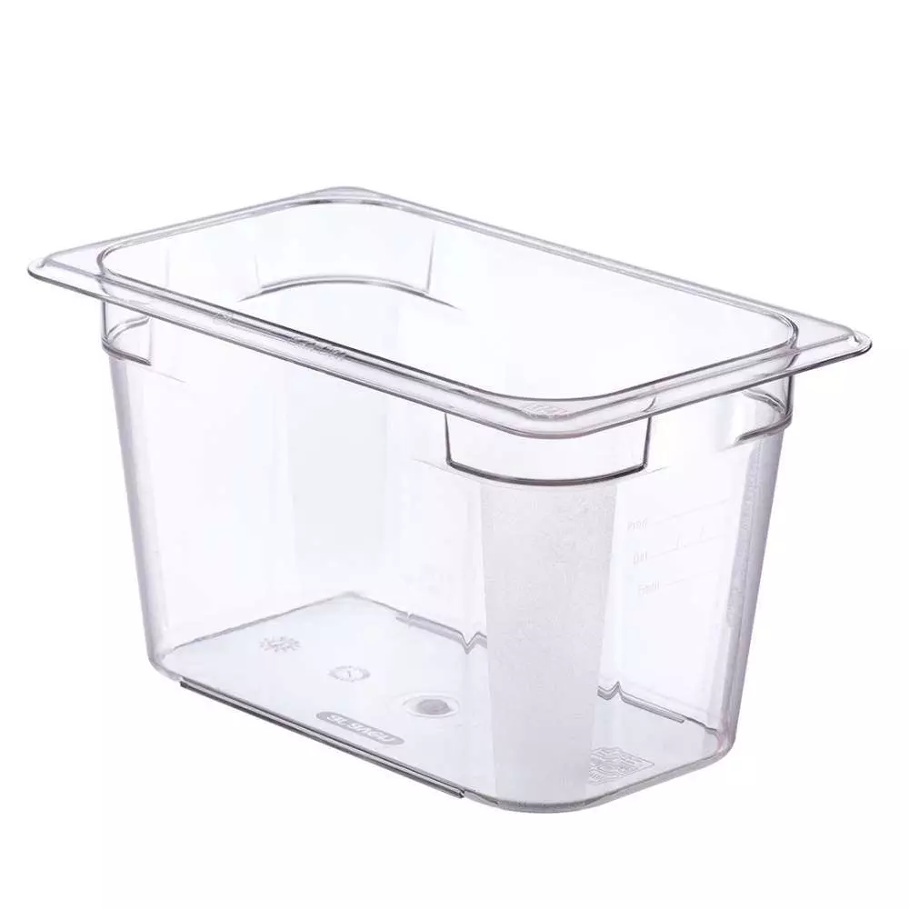 Гастроемкость из поликарбоната GN 1/4 h-15 см 3,8 л Araven 94021