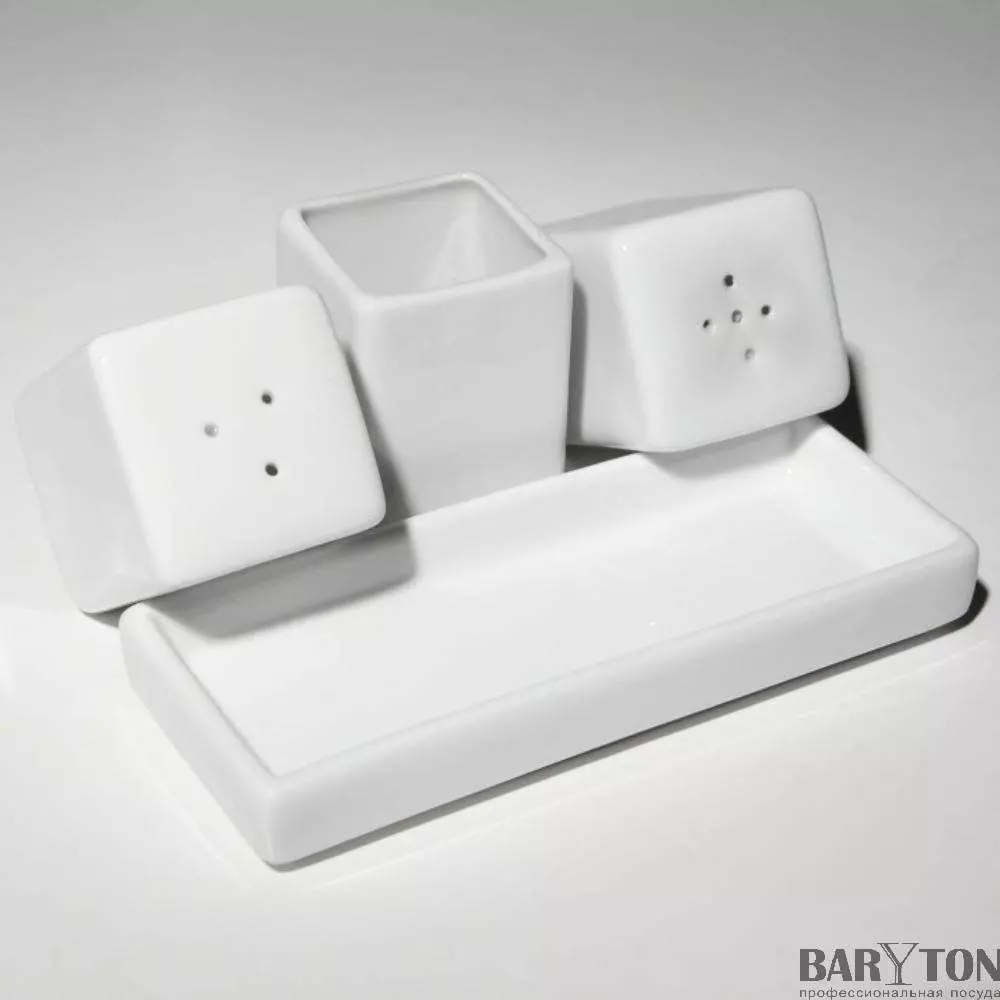 Набір для спецій 4 од Alt Porcelain - F0598-5.25 - Фото 2