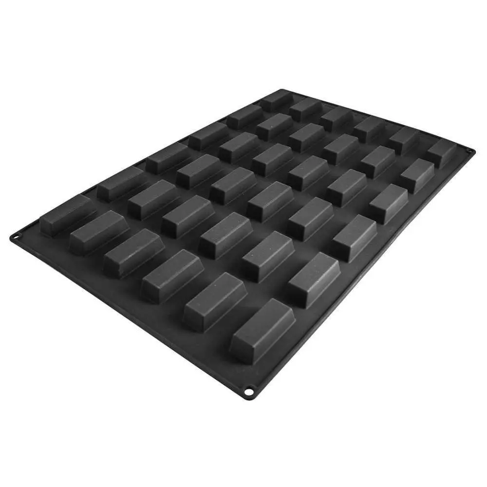 Силиконовая форма для десертов ФИНАНСЬЕ Silikomart SQ069 - Фото 2
