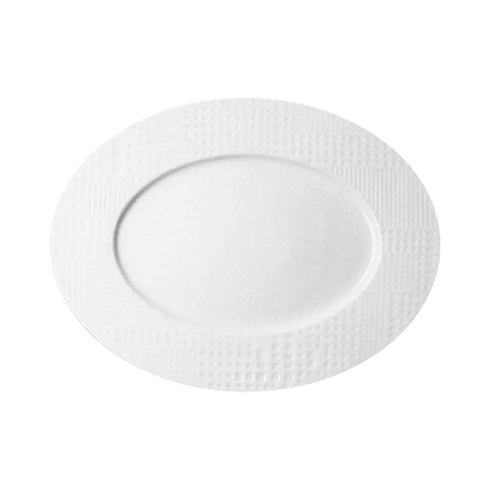 Блюдо овальное Rak Pixel 34Х26 см PXOP34