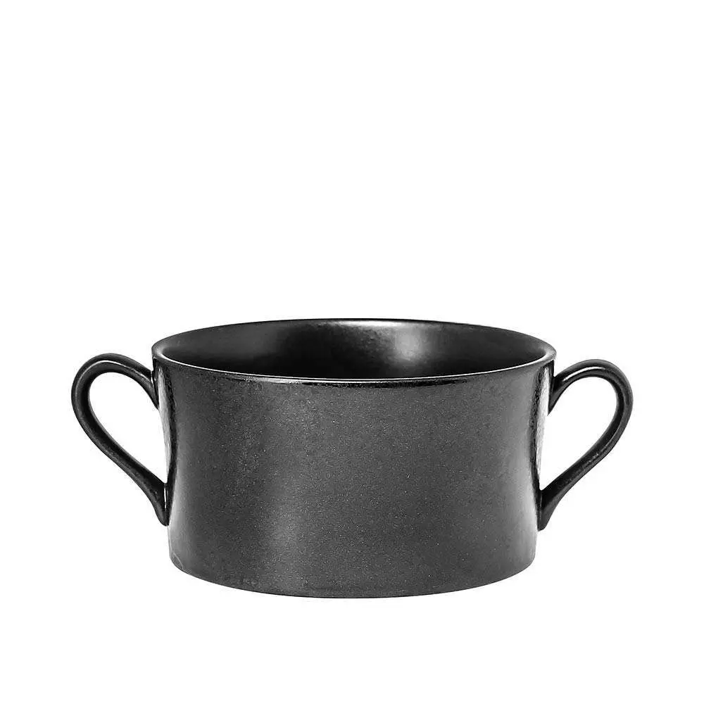 Чашка бульонная Rak Edge 350 мл (черный) EDCS35