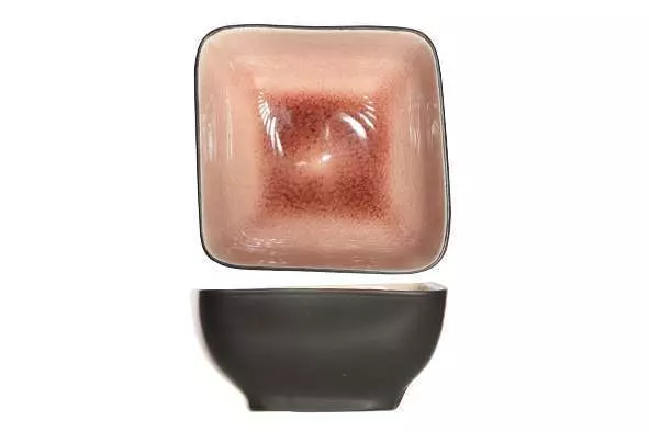 Салатник квадратный Cosy&Trendy Laguna old rose 7,5ХH3,8 см 1690510 - Фото 1