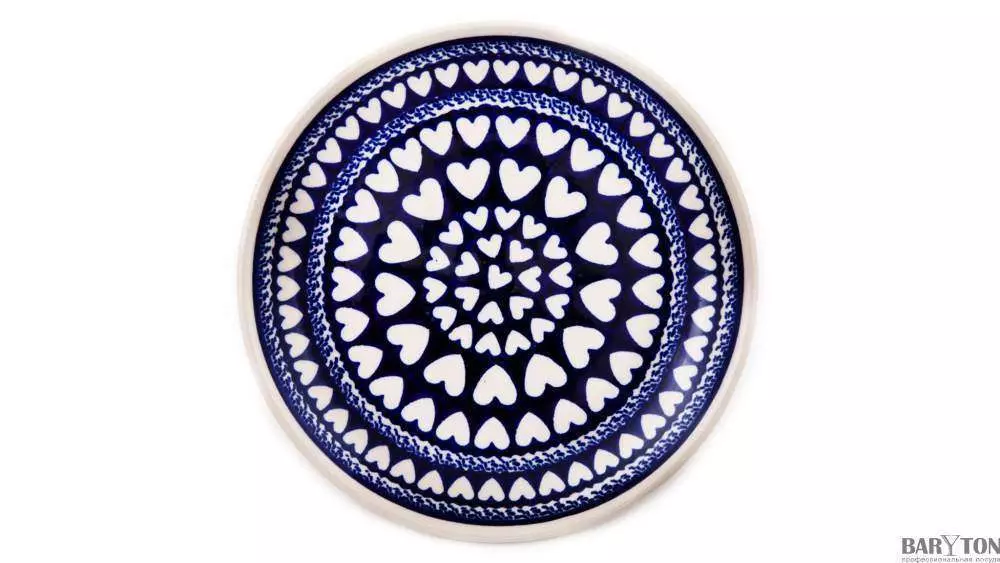 Тарелка мелкая Boleslawiec 24см. GU-1001/1114 