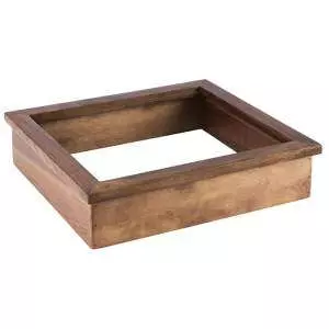 Дерев'яна рамка ( для інд.плити) APS 35.4X32.5Xh8.5 см 12271