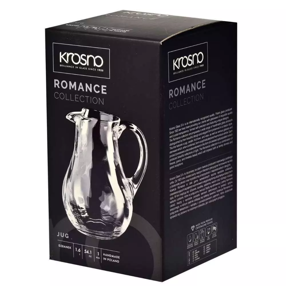 Кувшин Krosno Romance 1600 мл 5900345792606 - Фото 2