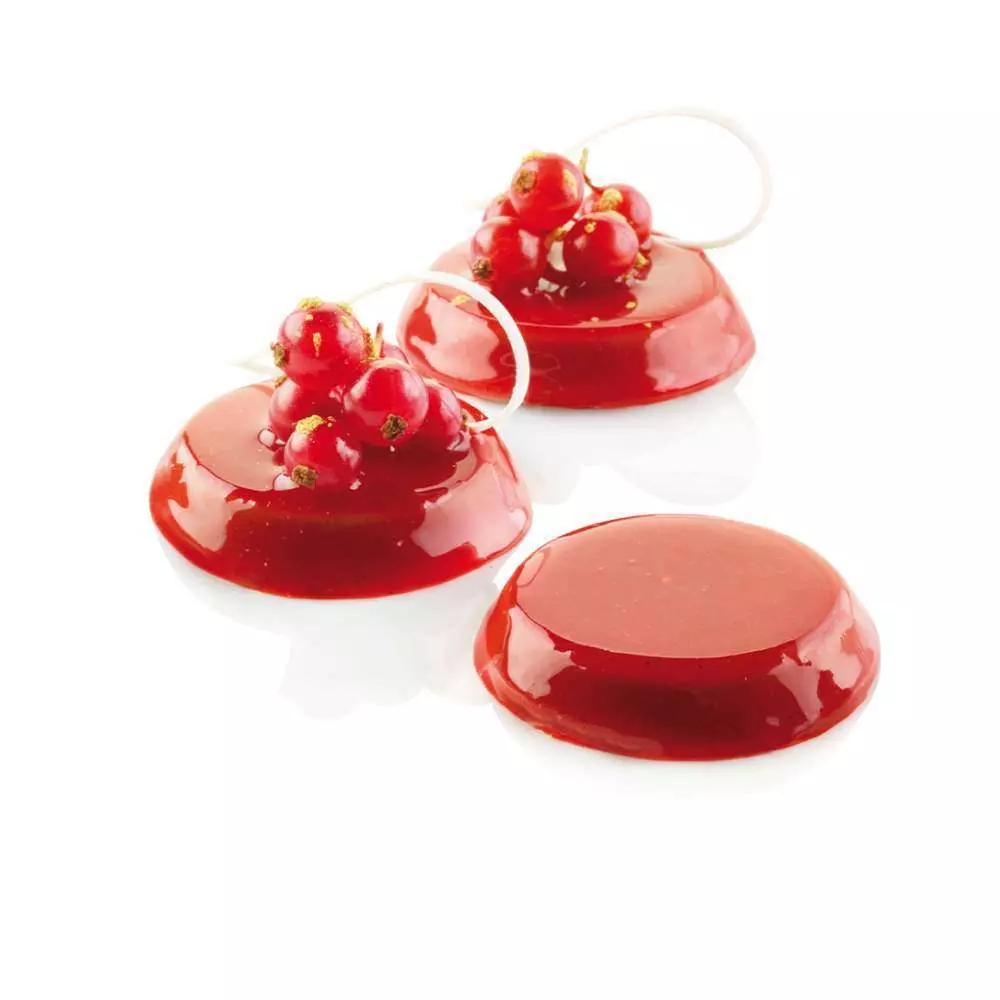 Силиконовая форма для десертов КРУГ d 6 см Silikomart SQ004/YL - Фото 1