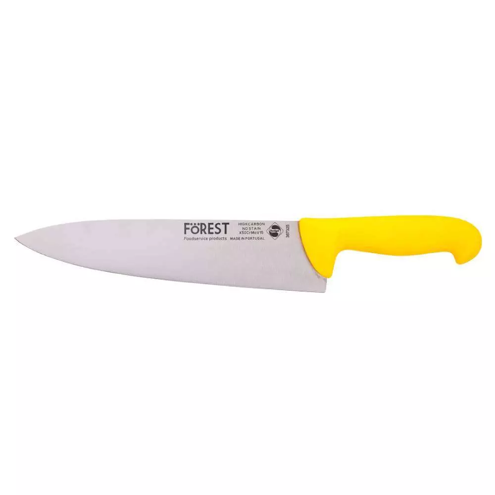 Нож поварской 250 мм желтый FoREST 367325