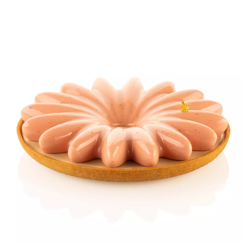 Набор форм для тарта KIT 3D TARTE RING BLOOM Ø180 MM Silikomart KIT 3D TARTE RING BLOOM Ø180 MM - Фото 1