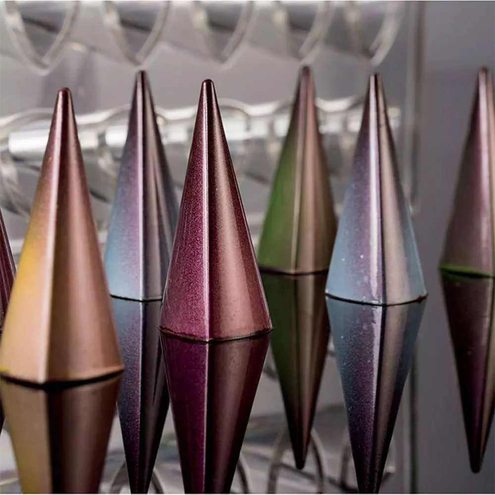 Форма для шоколада поликарбонатная Пирамида Martellato MA4005 - Фото 3