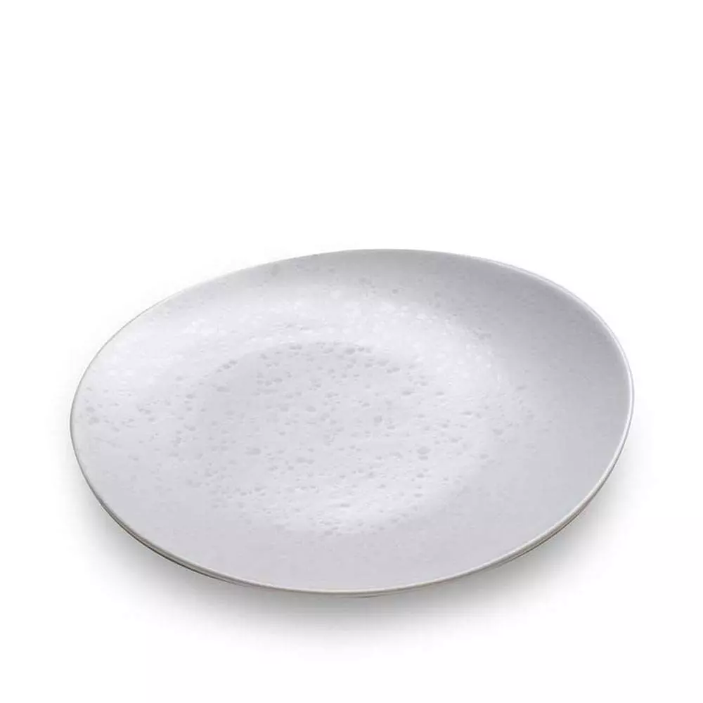 Тарелка мелкая Ariane Oxide elevated 21 см pearl white  AVCARNA70111021  - Фото 3