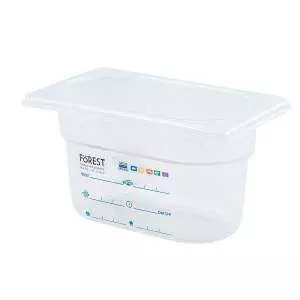 Контейнер для зберігання GN 1/9, h 10 cм, 0,9 л FoREST - 241970