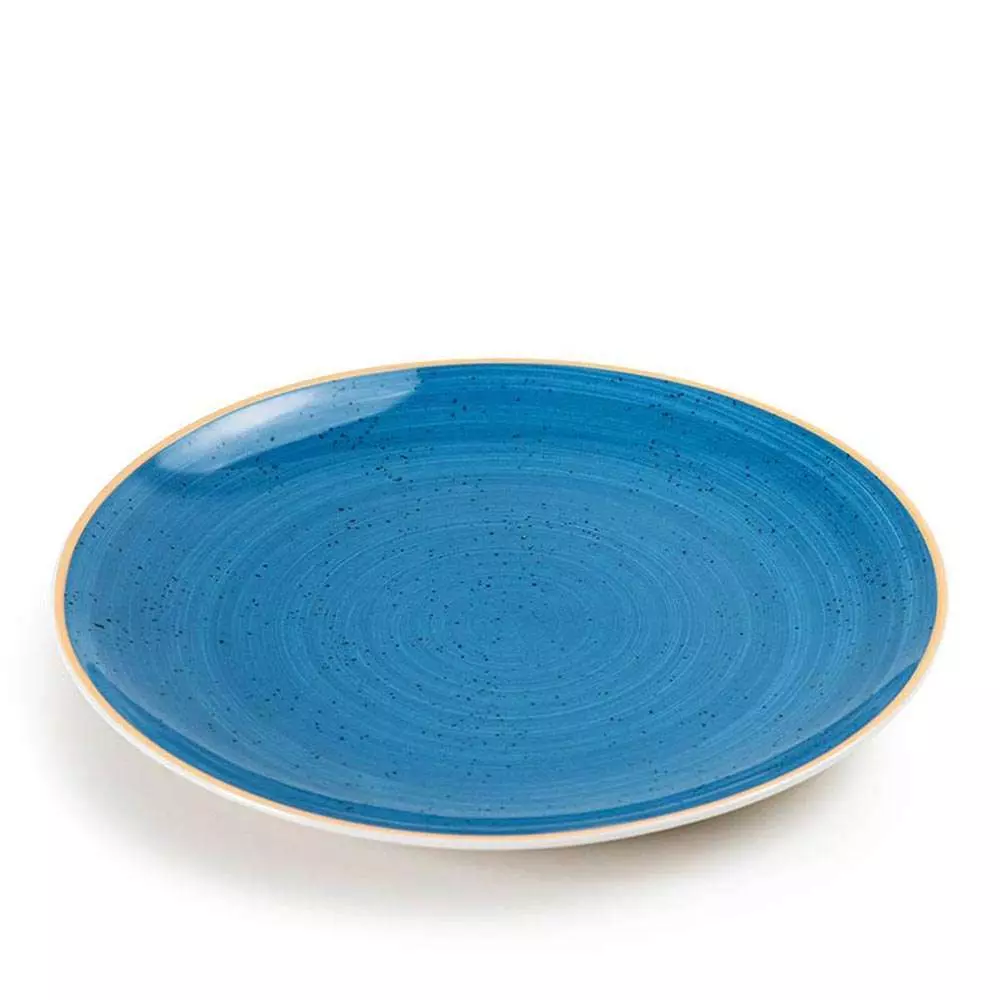 Тарелка Ariane Twister Blue 24 см rimless AVCARN264011024