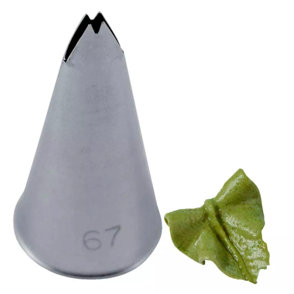 Кондитерська насадка LEAVES & GRASS 7,5х1,5 мм Martellato - BX 0036