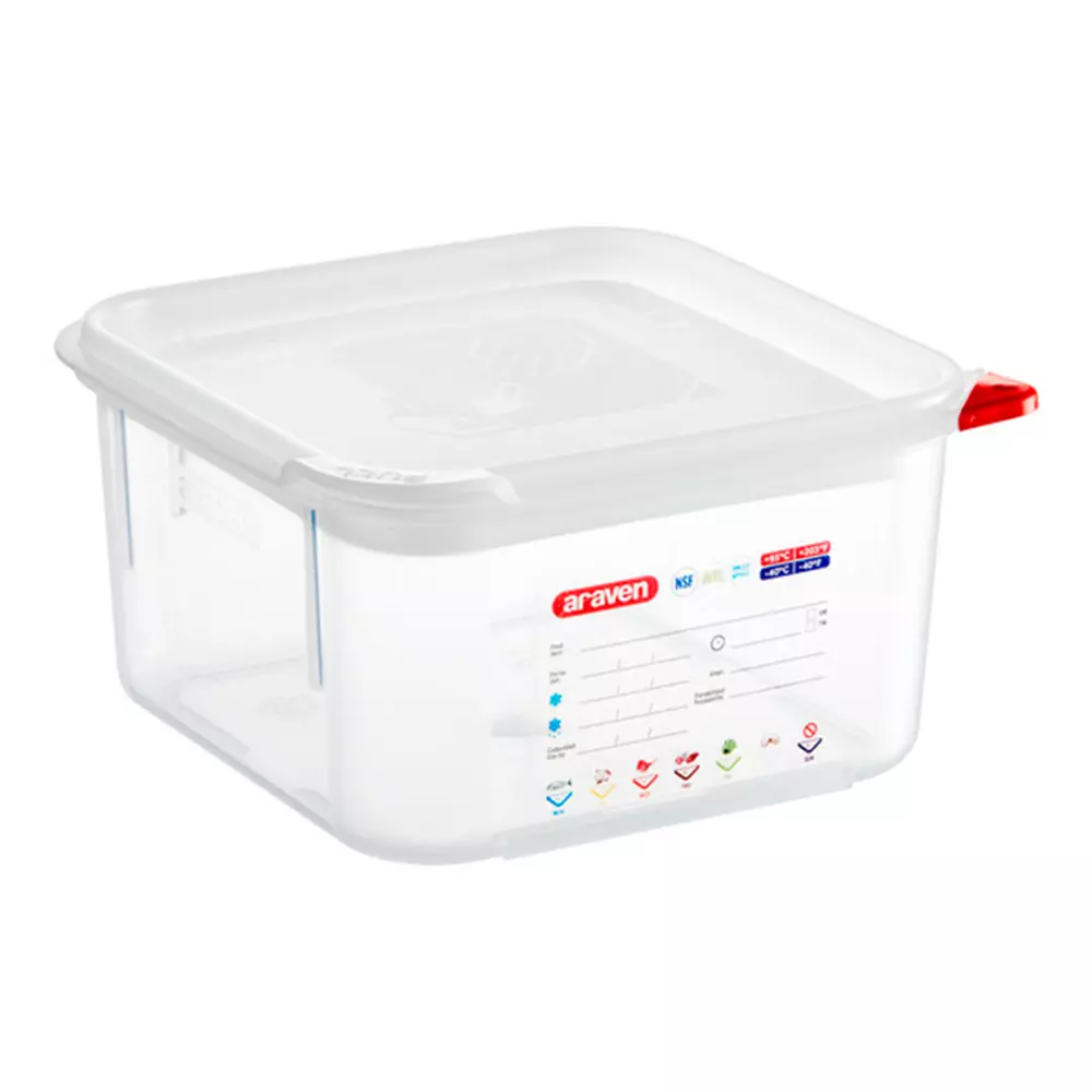 Контейнер для хранения 2 л, 195x195х100 мм Araven 11851