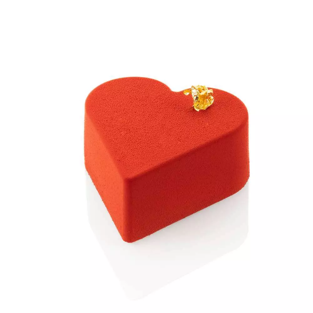 Силиконовая форма для десертов Серце Silikomart SQ087/YL - Фото 1