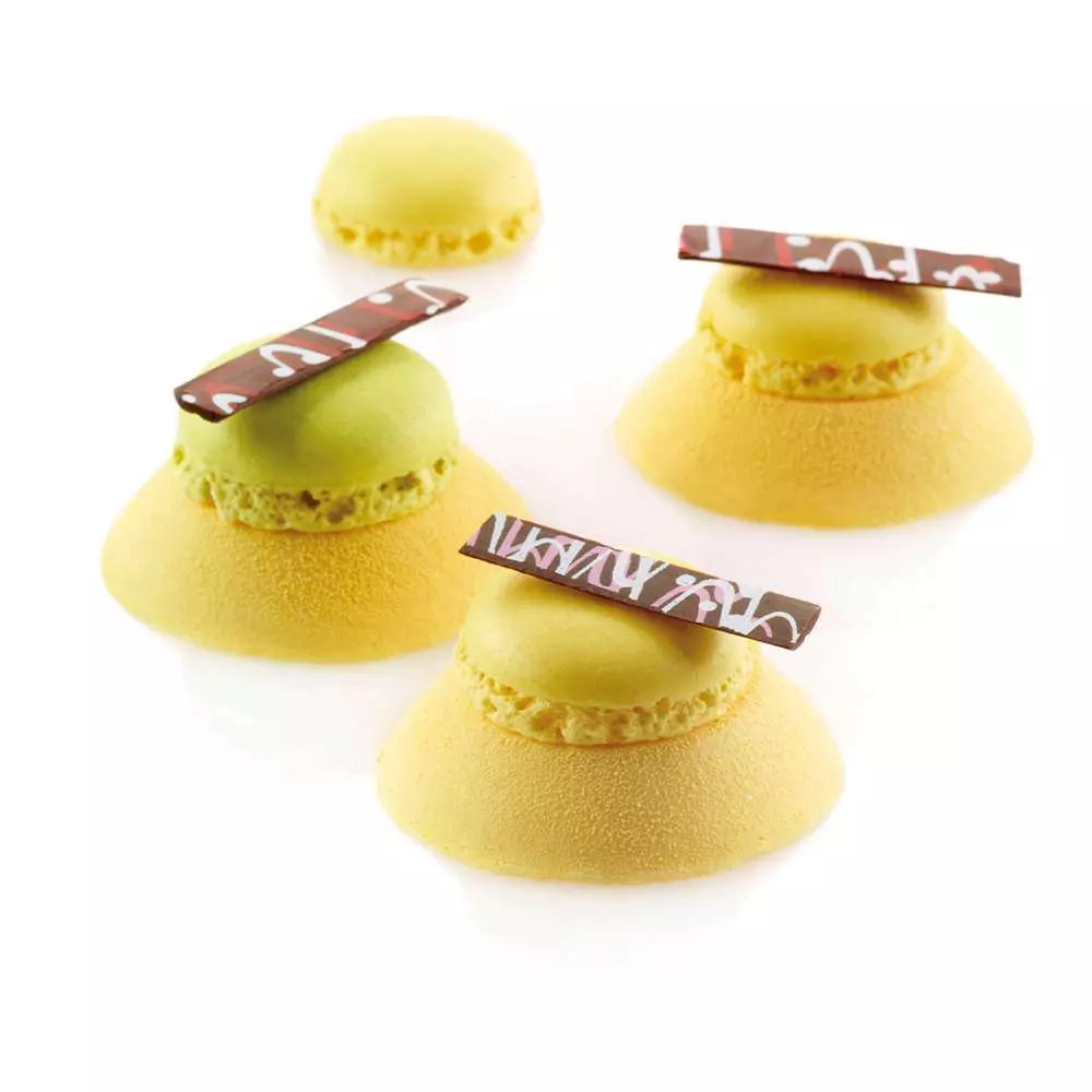 Силиконовая форма для десертов ТАРТАЛЕТКА d 4,4 см Silikomart SQ008/YL - Фото 1