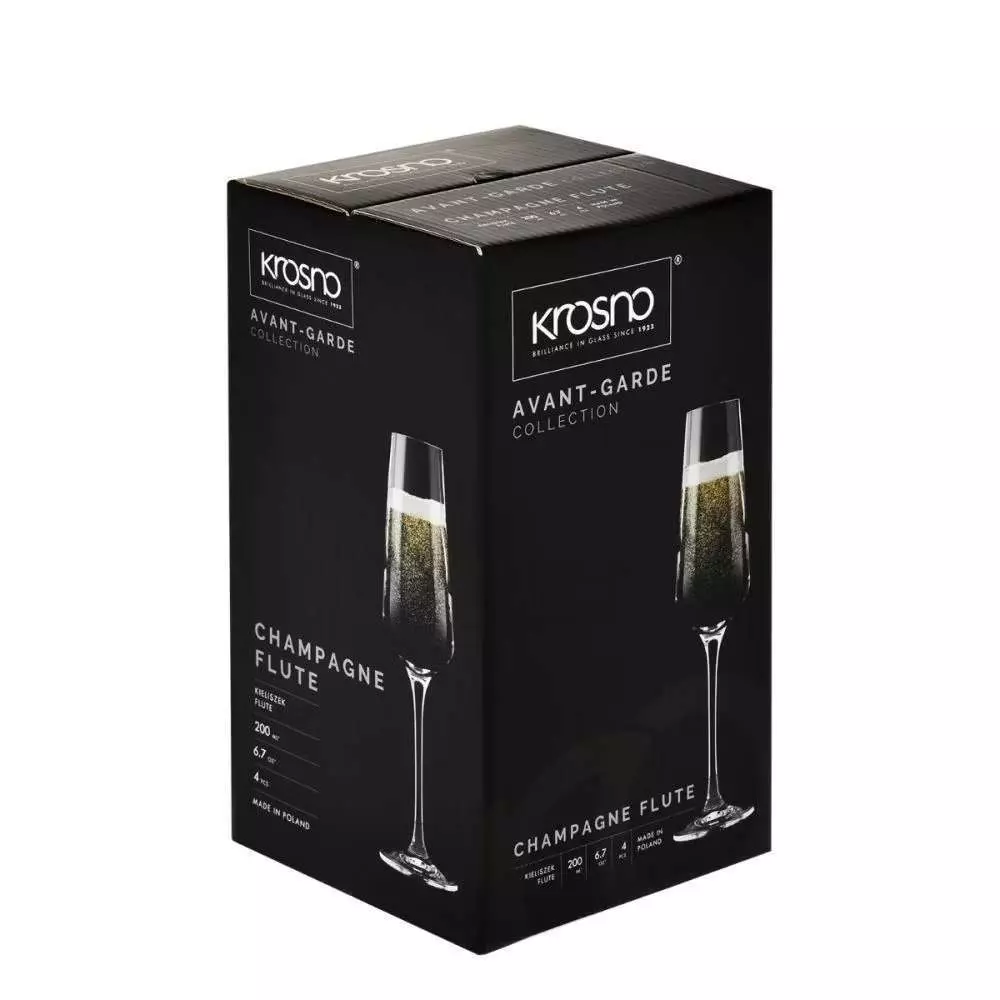 Келих для шампанського Krosno Avant garde 180 / 200 мл - 5900345909721 - Фото 2