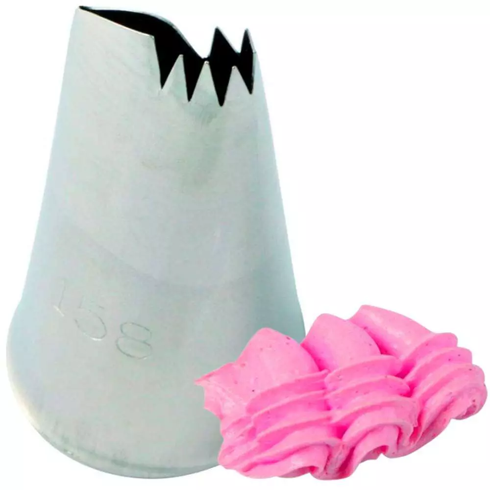 Кондитерская насадка STRIPES & BORDER 15х5 мм Martellato BX 0158