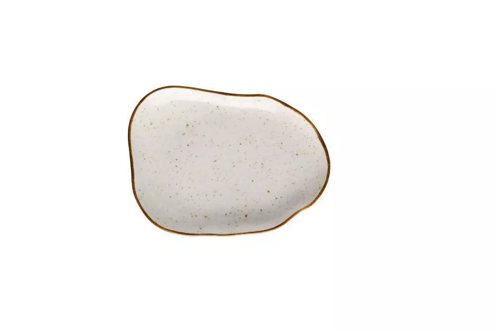 Блюдце Lubiana Stone age decor 17 см бежевое 4612-6833 - Фото 1