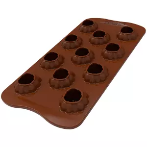 картинка Силіконова форма для шоколаду Гарбуз 11.5 мл Silikomart - SCG061 від магазину BarYton