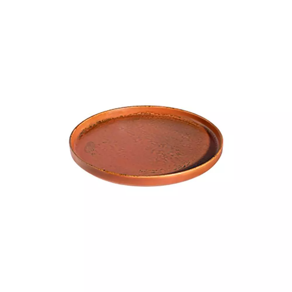 Тарілка мілка з бортом ID Fine Fall Terra 21 см 20651-161021 - Фото 3