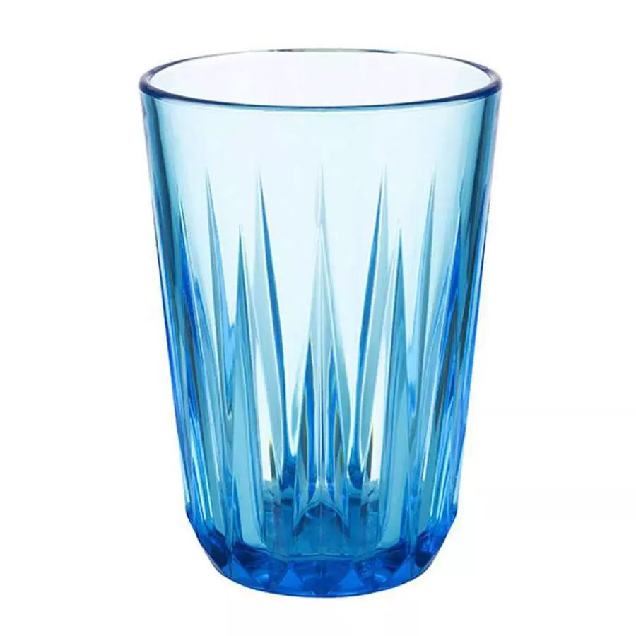 Стакан акриловий APS Crystal d7.5Xh11 см 200 мл синій 10516