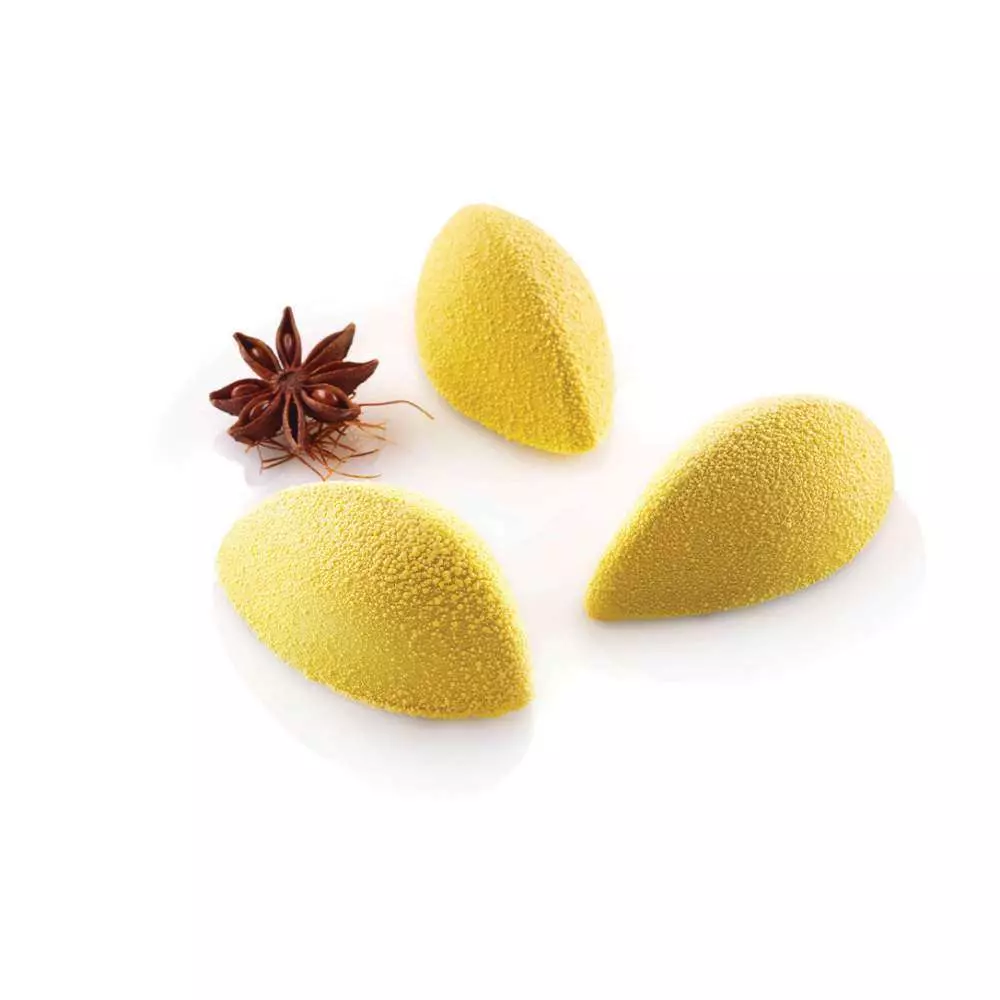 Силиконовая форма для десертов QUNELLE 24 мл Silikomart Quenelle - Фото 2