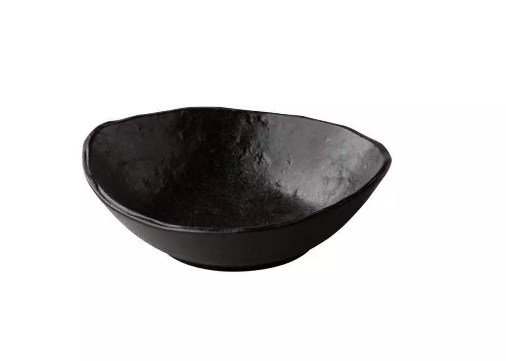 Салатник Style Point Authentic Oyster 350 мл d18Xh5.5 см black QR17044 - Фото 1