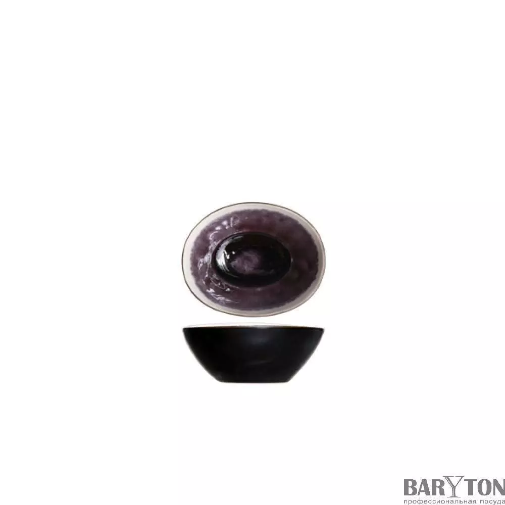 Салатник овальний Cosy&Trendy Laguna viola 10,5Х9ХH4 см - 3260114 - Фото 2