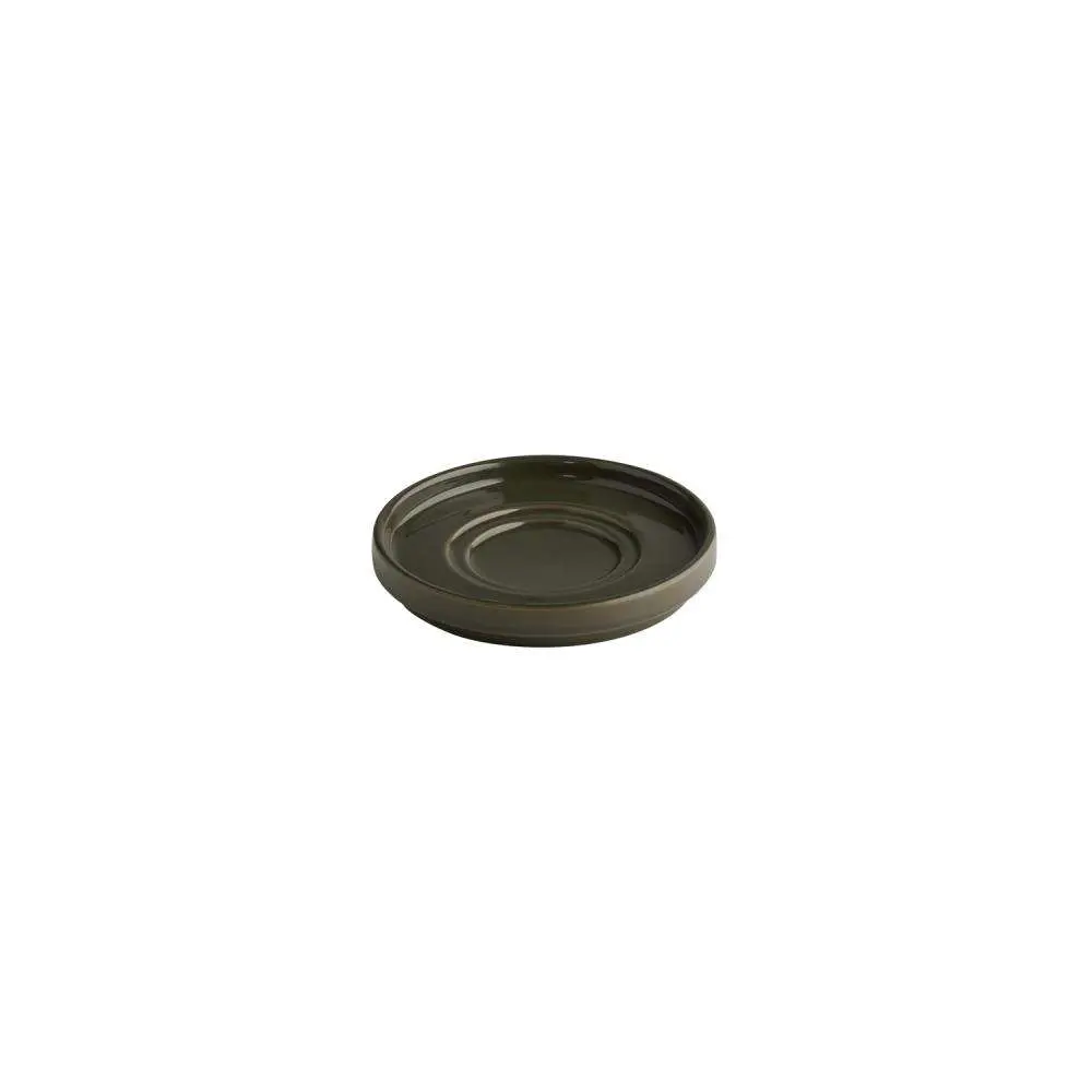 Блюдце для чашки 80 мл APS "The Grid" Mud 12.5 см 19068 - Фото 1