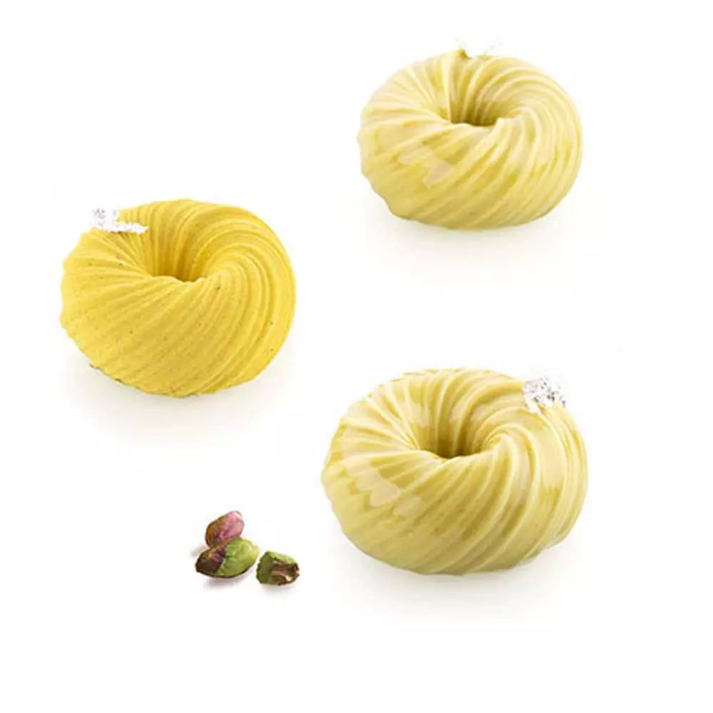 Силіконова форма для десертів INTRECCIO 105 мл Silikomart INTRECCIO 105 - Фото 1