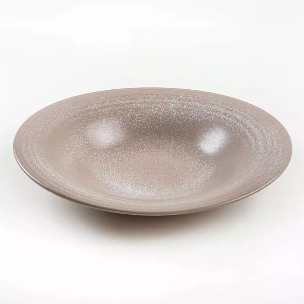 Тарелка для пасты, салатник Ariane Artisan 29 см granite beige AARARN517022029