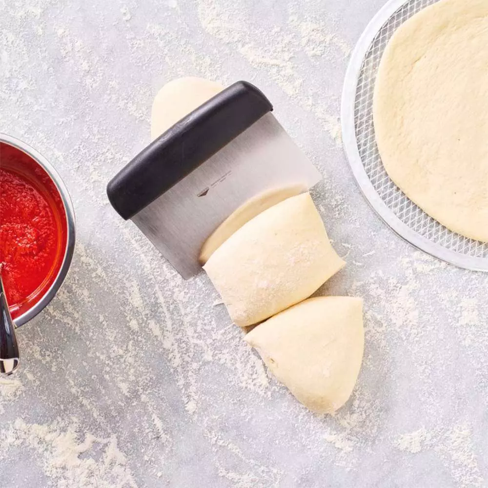 Скребок кондитерский н/ж 15х7,5 см Paderno 18504-15 - Фото 2