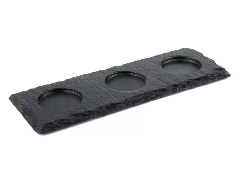 Поднос из натурального сланца APS 28X10 см 00987
