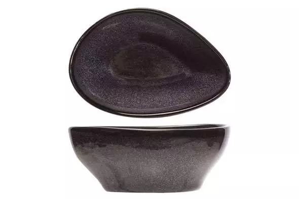 Салатник треугольный Cosy&Trendy Black granite 12X9XH5 см 3491012 - Фото 1