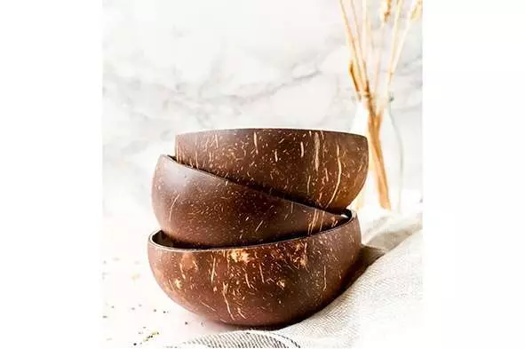 Салатник, миска (кокос) Cosy&Trendy Noya 14 см - 5956004 - Фото 2