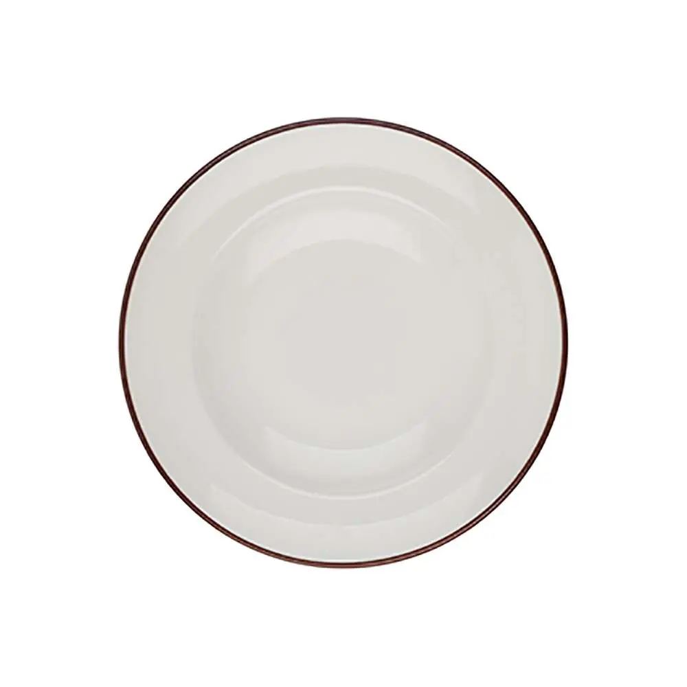 Тарелка глубокая ID Fine Modest Brown 420 мл 25 см  miro 18001-131125 - Фото 3