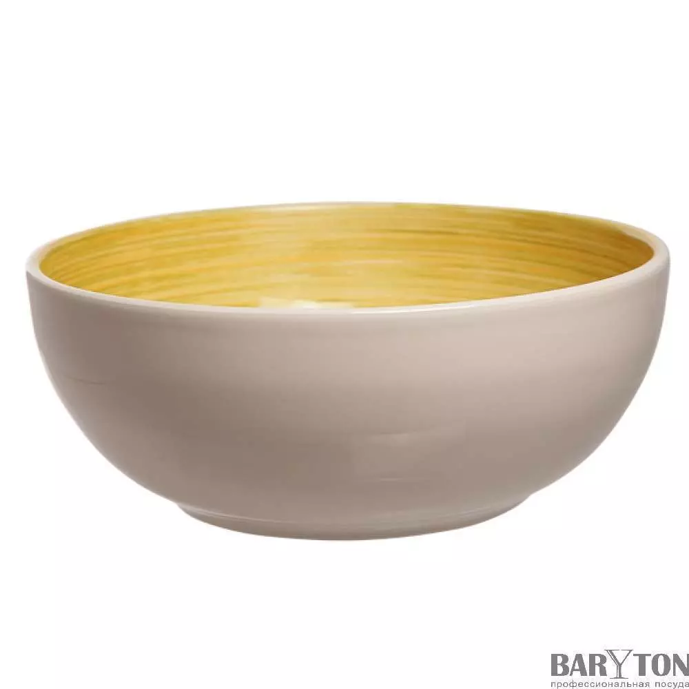 Салатник Cosy&Trendy Turbolino 2600 мл , 25 см жовтий - 053725 - Фото 2