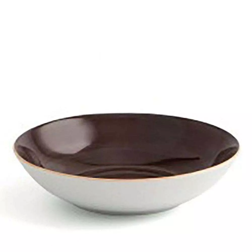 Тарелка глубокая Ariane Twister Mokka 25 см AVCARN263012025 - Фото 2