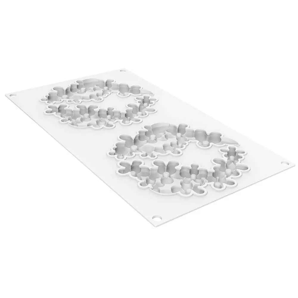 Силиконовая форма для декора FLORA 80 мл Silikomart FLORA 80 - Фото 4