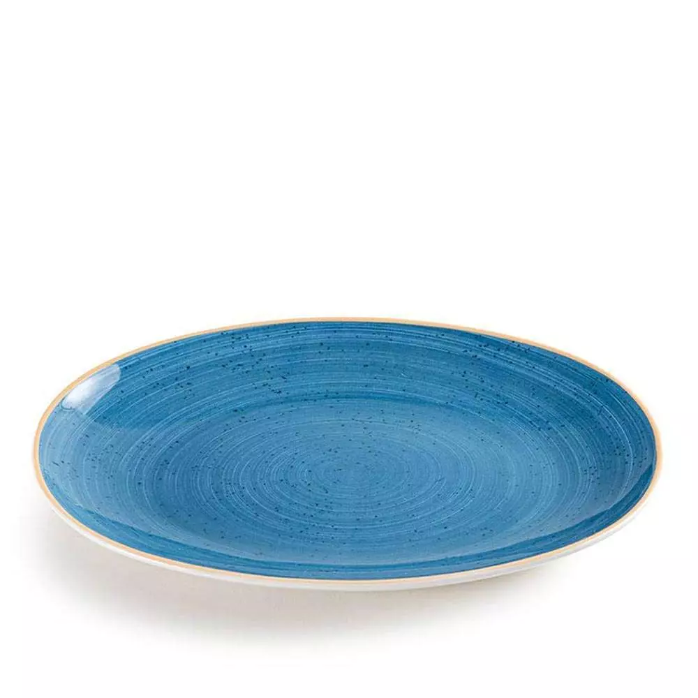 Тарілка овальна Ariane Twister Blue 32 см - AVCARN264015032 - Фото 1