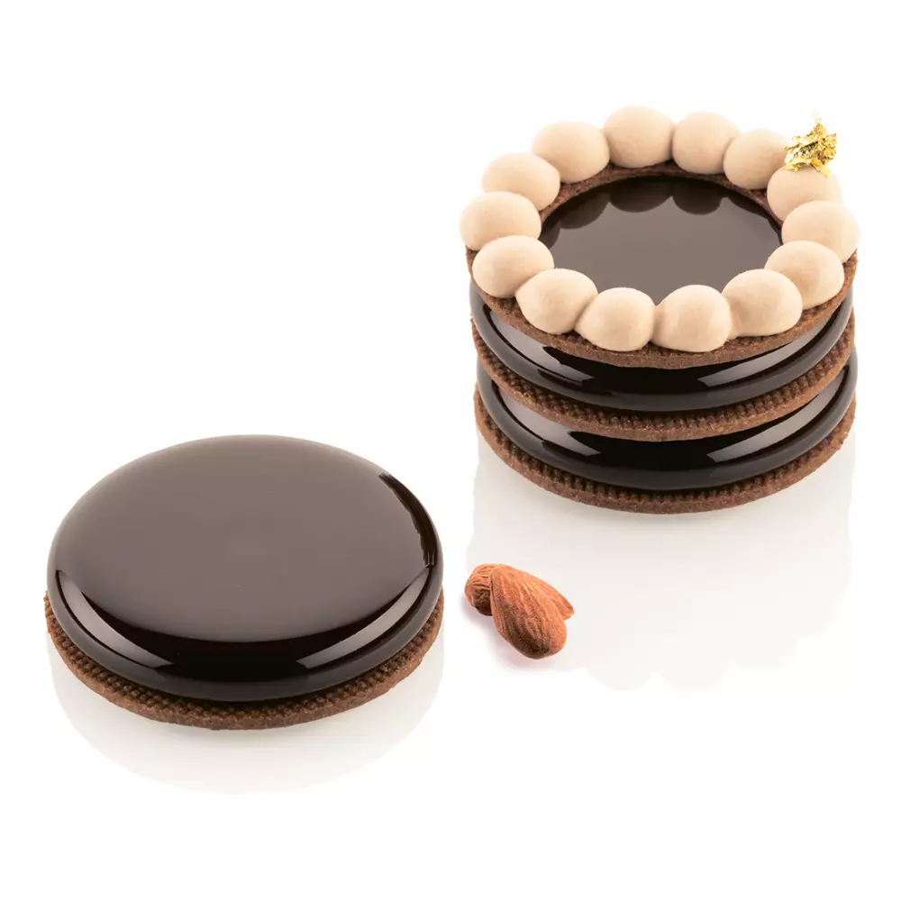 Силиконовая форма для десертов LEVEL UP 35 мл Silikomart LEVEL UP 35 - Фото 1