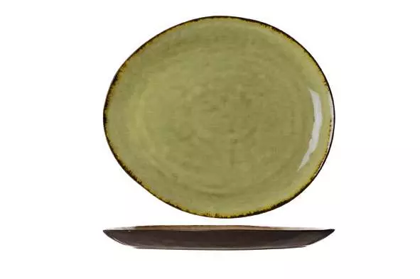 Тарілка овальна Cosy&Trendy Mossa 33Х29,53 см - 9787180 - Фото 1