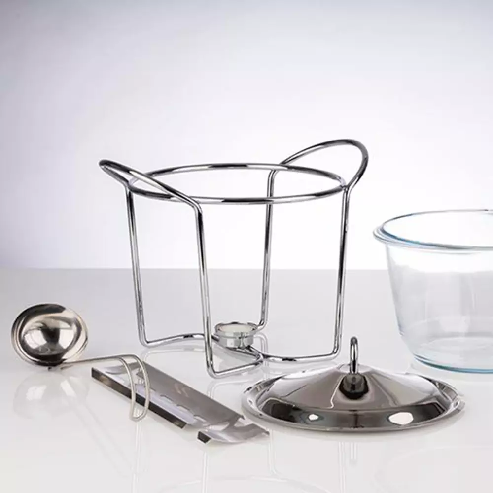 Марміт прямокутний зі скляною ємністю 4 л, 24,4х32 см, h 28 см APS - 65067 - Фото 3