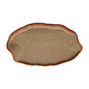 Блюдо, тарілка овальна Porser Professional Roots Hazel 33 см HZL-SNTKT33