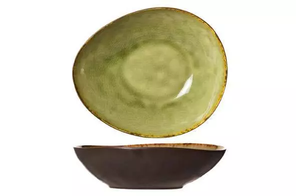 Тарілка глибока Cosy&Trendy Mossa 19.5X16.5XH5 см - 9787400 - Фото 1