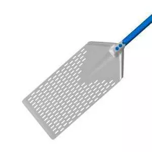 Лопата для піци 166 см прямокутна з перфорацією Gi.Metal - AM-2340F/120